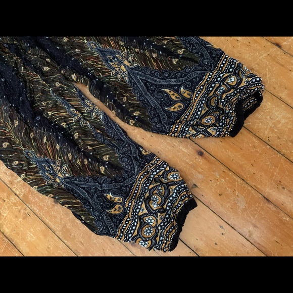 Casual and chic summer pants. Elastic waist. - Picture 4 of 5